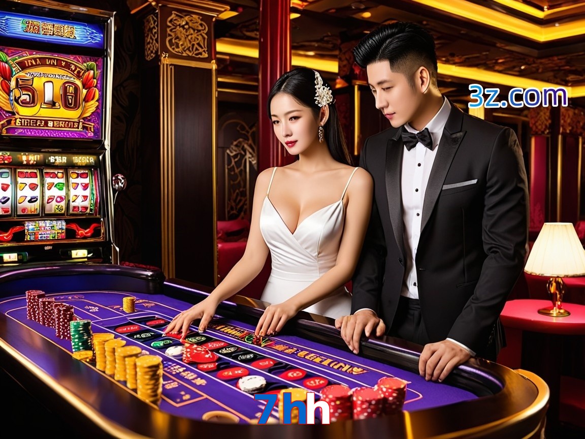 7hh cassino online com mesa de blackjack e dealer